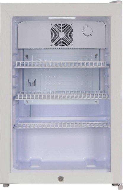 Pocoline Kühlschrank GTK84-118CW weiß B/H/T: 54 x 84 x 54,5 cm - Bild 1