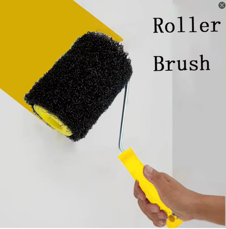 4-Zoll Trockenbau Textur Roller aus Kunststoff für DIY Wand- und Deckenarbeiten - Bild 4