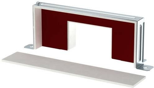 OBO Bettermann Reduzierstück aus Metall in Rot, Breite: 25,4 cm, Höhe: 10,5 cm - Bild 1