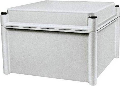 Schneider Electric Universal-Gehäuse aus Kunststoff für Wandmontage in Grau und Weiß, B: 27,0 cm, H: 18,0 cm, T: 27,0 cm - Bild 1