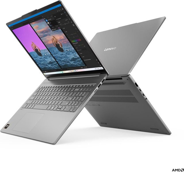 Lenovo IdeaPad Slim 5 16AKP10 Laptop in Grau mit 16 Zoll WUXGA Display, AMD Ryzen AI 7 350, 32 GB RAM und 1 TB M.2 SSD, AMD Radeon 860M - Bild 1