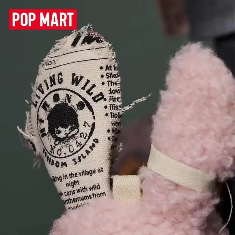 POP MART Hirono Little Hare, Plüschpuppen-Anhänger, Einzelfigur - Bild 4