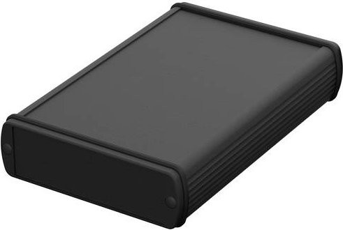 Bopla Alubos ABPH Profil-Gehäuse aus Aluminium in Schwarz B/H/T: 150 x 106 x 32 mm - Bild 1