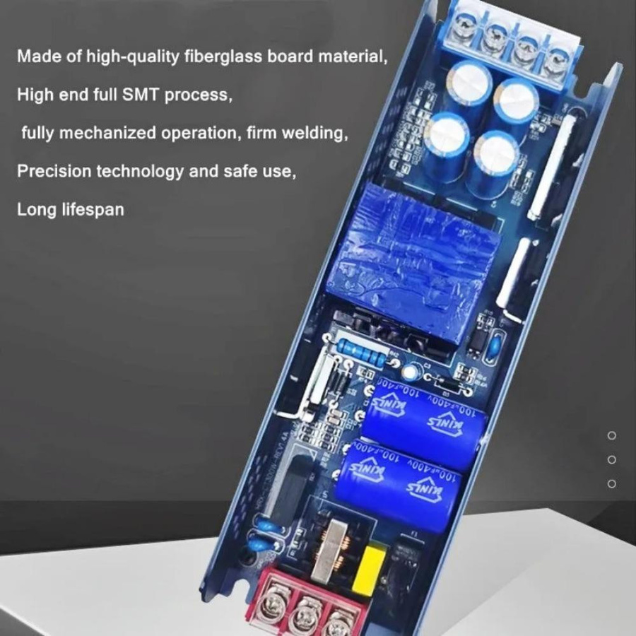 OuuZuu LED Treiber DC24V 100W Schaltnetzteil AC DC Transformator für Home Beleuchtung - Bild 5