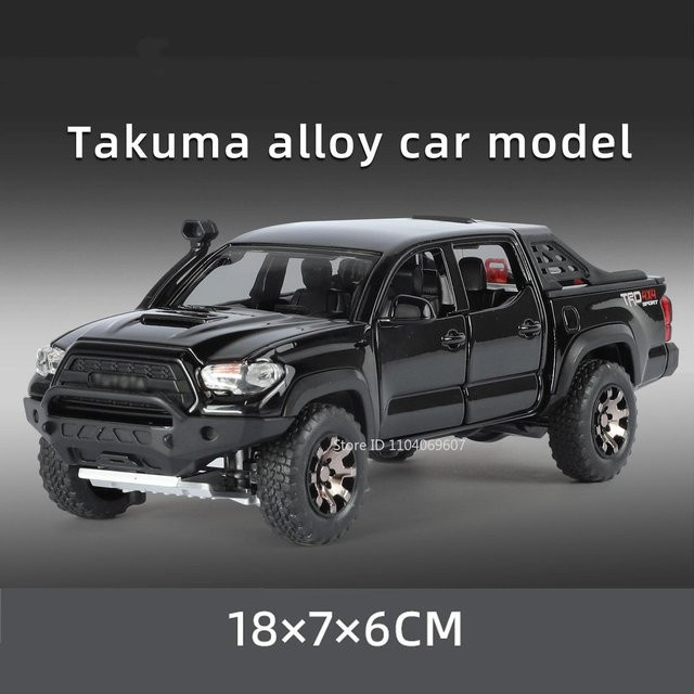Linyi toy car Tacoma Hilux Modell Spielzeug, 1:32, mit Licht und Sound, ab 14 Jahren - Bild 1