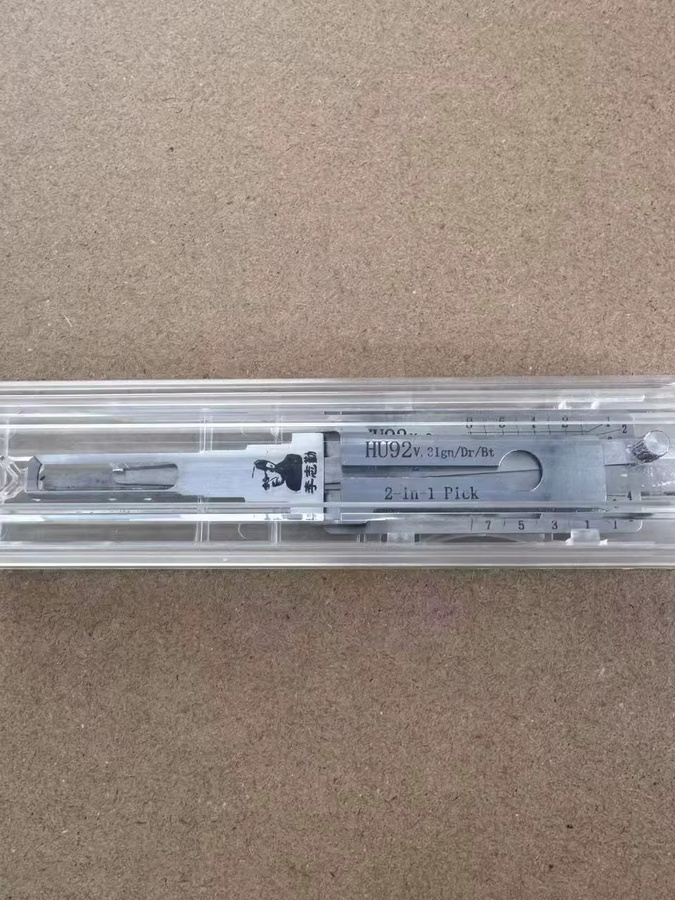 Lishi 2-in-1 Pick und Decoder Twin Lifter für BMW Mini Rover HU92 in Silber - Bild 2