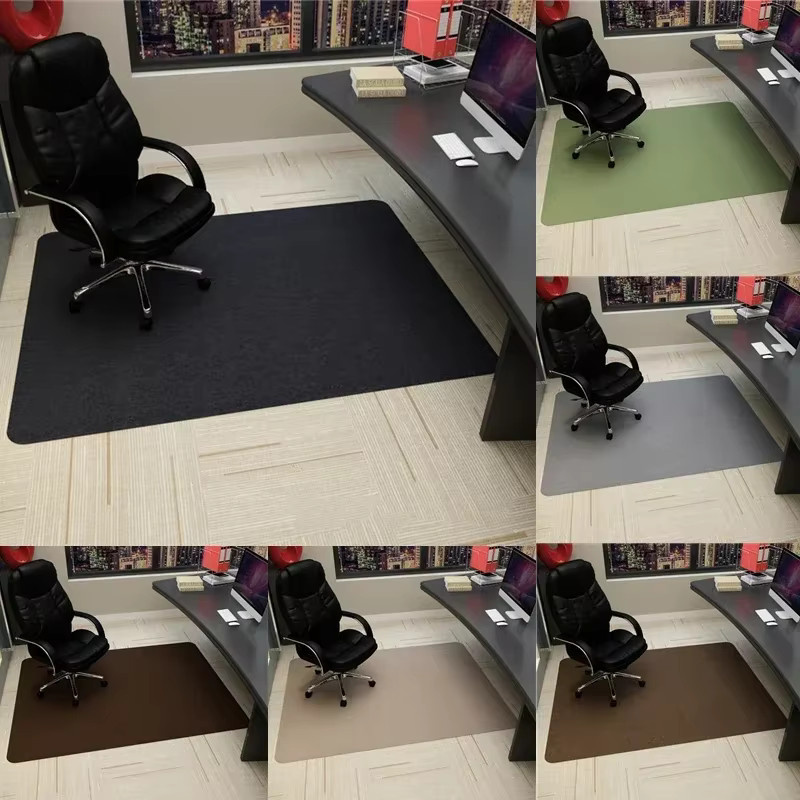 DHDH Bürostuhl-Matte in Dark Gray, rutschfester Bodenschutz für Gaming- und Drehstühle, B/T: 90 x 120 cm - Bild 2