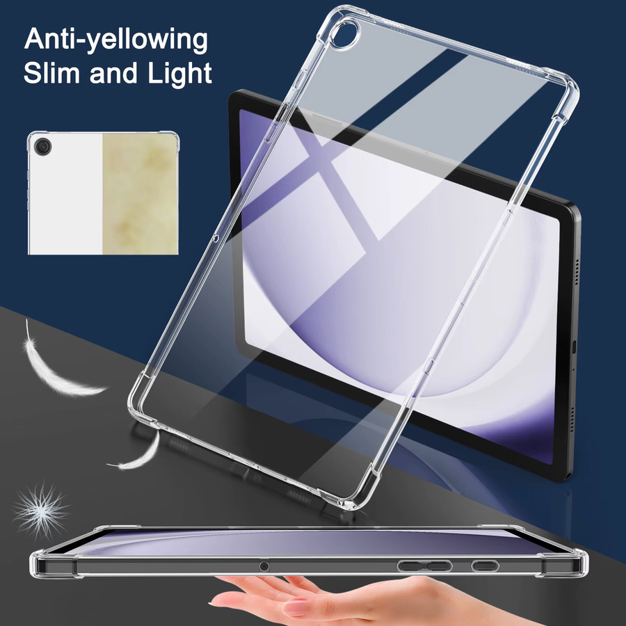 Transparente Schutzhülle für Samsung Galaxy Tab A9 Plus / A9+ (SM-X210, SM-X215, SM-X216, SM-X218) - Bild 3