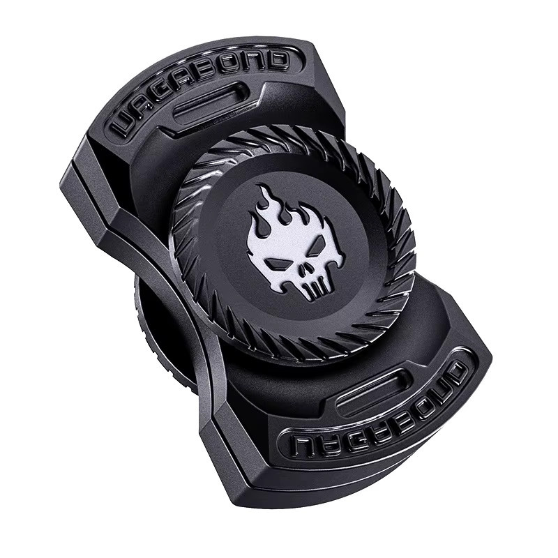 RCDRIFT Fidget Spinner, magnetisch, rotierend, leuchtend, Rot - Bild 1