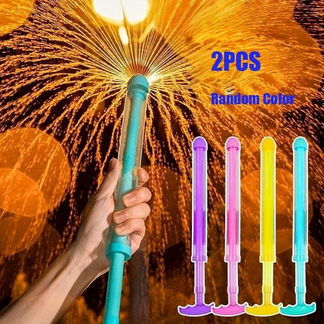 Wucifang Bags Feuerwerk Wasserpistole Spielzeug, 2-teiliges Set, Grau, ab 8 Jahren - Bild 1