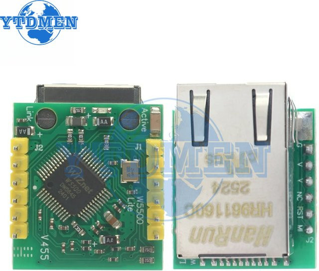 USR W5500 Ethernet Modul SPI zu LAN TCP/IP kompatibel mit USR-ES1 - Bild 1