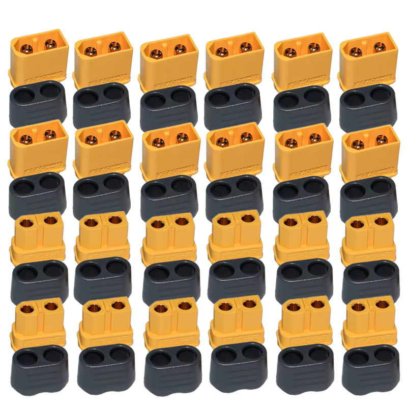 PYLRC XT60 Stecker und Buchsen mit Schutzhülle, 6-teiliges Set, 12-teiliges Set - Bild 2