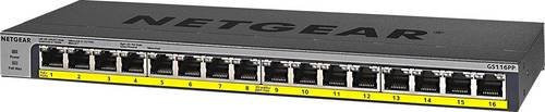 Netgear GS116PP Gigabit Ethernet Switch mit 16 Ports und PoE-Unterstützung in Schwarz - Bild 3