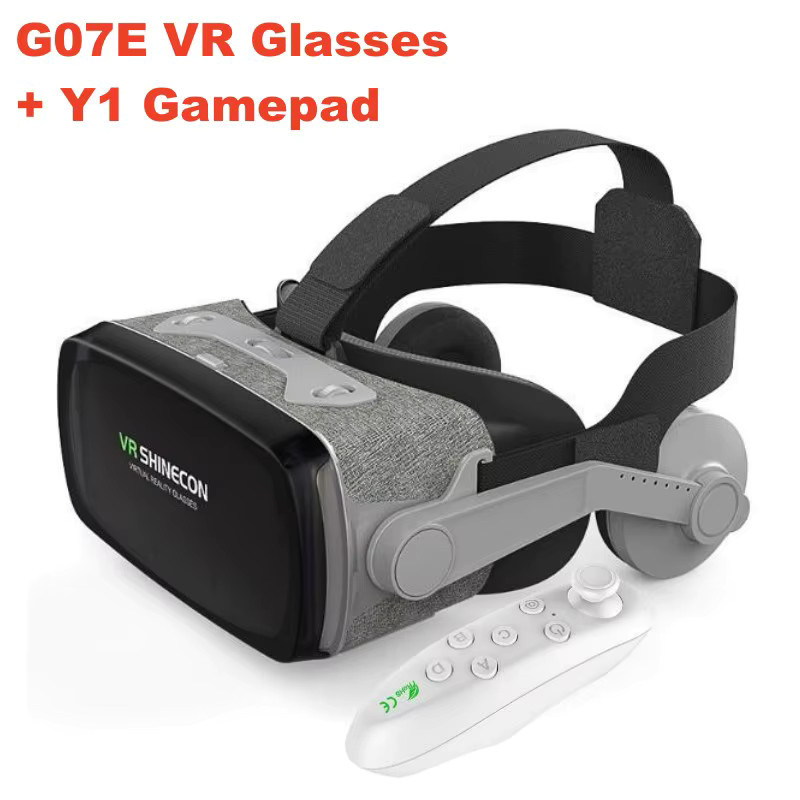 Google G07E Virtual Reality VR-Brille mit 3D-Bildschirm und Gamepad-Unterstützung für Smartphones von 4,5 bis 6,5 Zoll - Bild 4