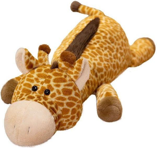 Wucifang Bags Giraffen-Stofftier, Plüsch, braun, 60cm - Bild 1