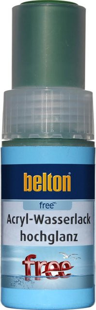 Belton Free AQUAcolours Lackstift Laubgrün RAL 6002 hochglänzend 9 ml - Bild 1