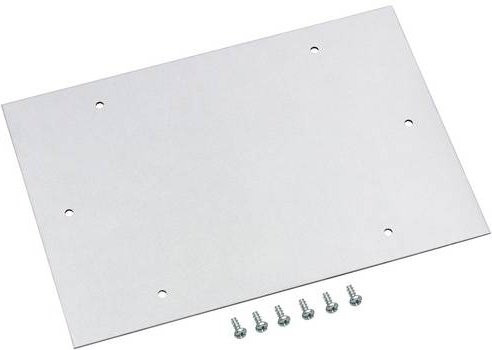 Spelsberg Montageplatte aus Kunststoff in Silber - Bild 1
