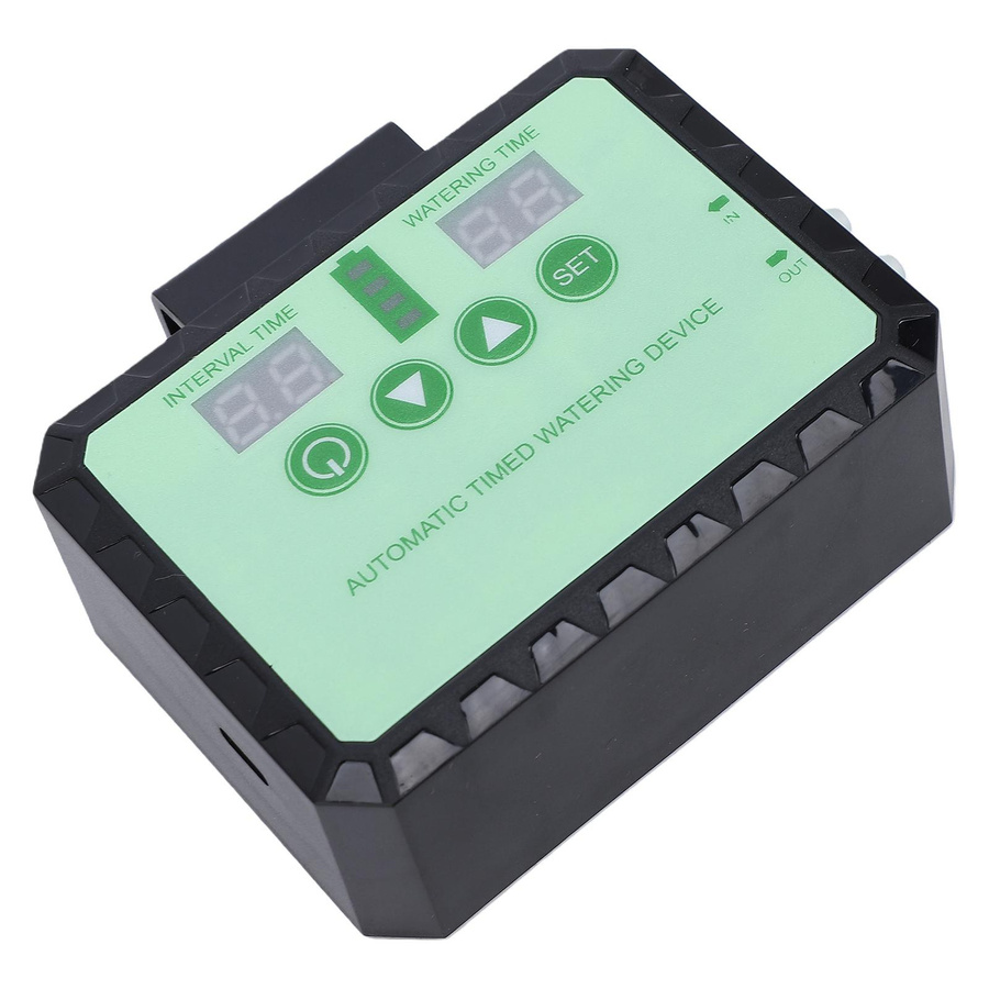 KaiSai Solar Automatisches Tropfbewässerungssystem mit Timer für Garten und Pflanzen Innen und Außen inklusive Düsen und Regenwassersammler Kit - Bild 2