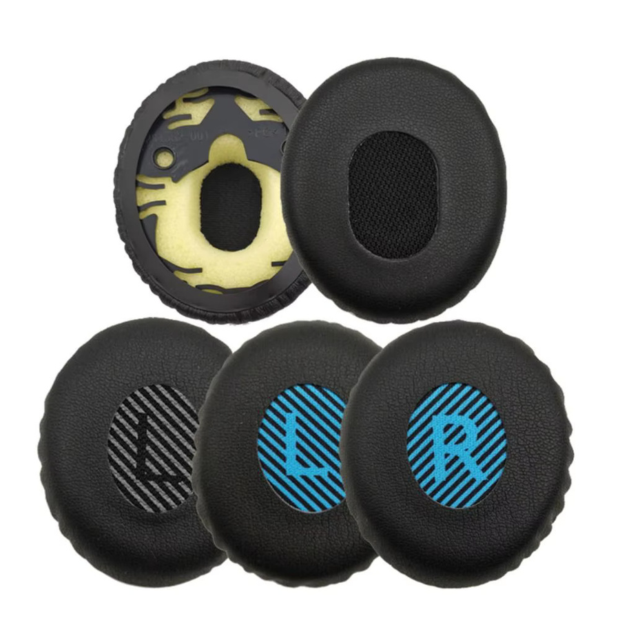 Bose QC3 Ersatz Ohrpolster aus Memory Foam in Schwarz für On-Ear Kopfhörer - Bild 3