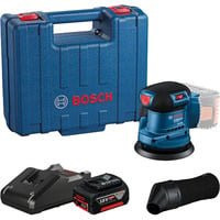 Bosch Professional Akku-Exzenterschleifer GEX 185-LI 18V in Blau-Schwarz - Bild 1