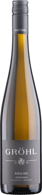 Gröhl Riesling Weißwein, Rheinhessen, 2024, trocken, 0,75 l - Bild 1