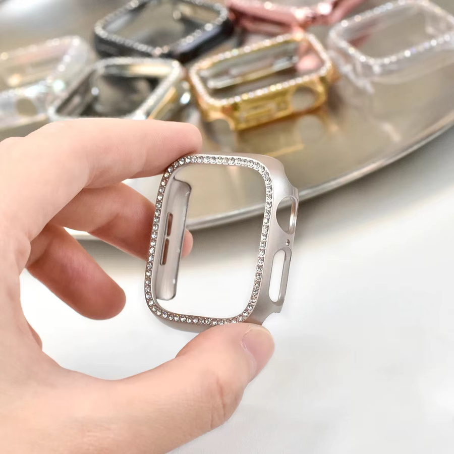 BEIMUSON Schutzhülle Diamond Case für Apple Watch, Bling Bumper - Bild 2