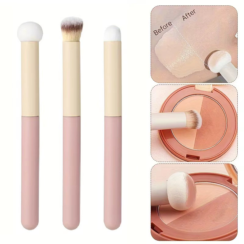 CNKESS 3-teiliges Make-up-Pinsel Set, Unisex - Bild 1