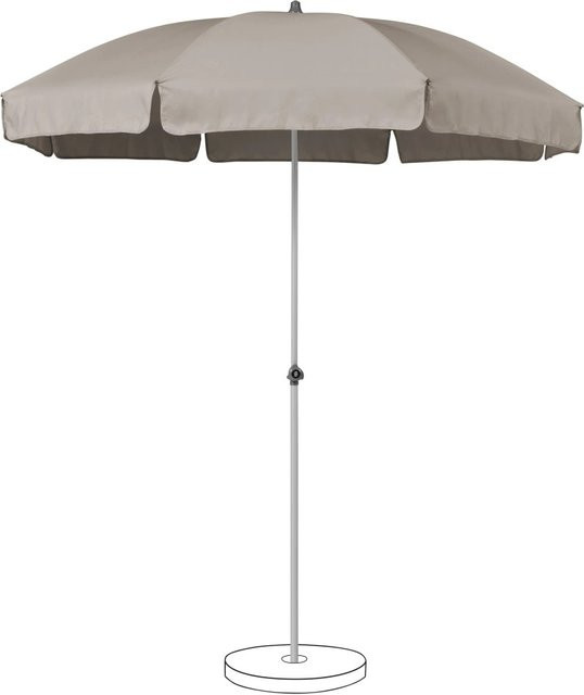 Suncomfort by Glatz Marktschirm Taupe Hell mit Dreh- und Neigungsfunktion und UV 50+ aus Polyester-Gewebe - Bild 1