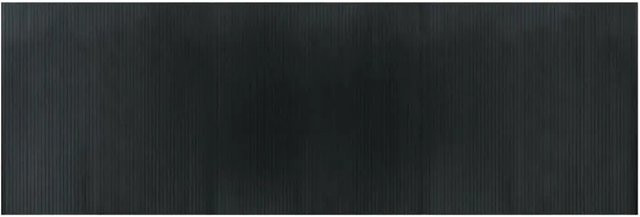 vidaXL Rechteckiger Teppich aus Bambus in Grau, B: 100 cm, L: 300 cm - Bild 1