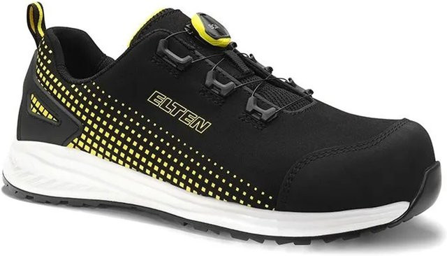 Elten Sicherheitshalbschuh JORAN BOA YELLOW Low ESD S3 in Gelb-Schwarz Größe 48 - Bild 1