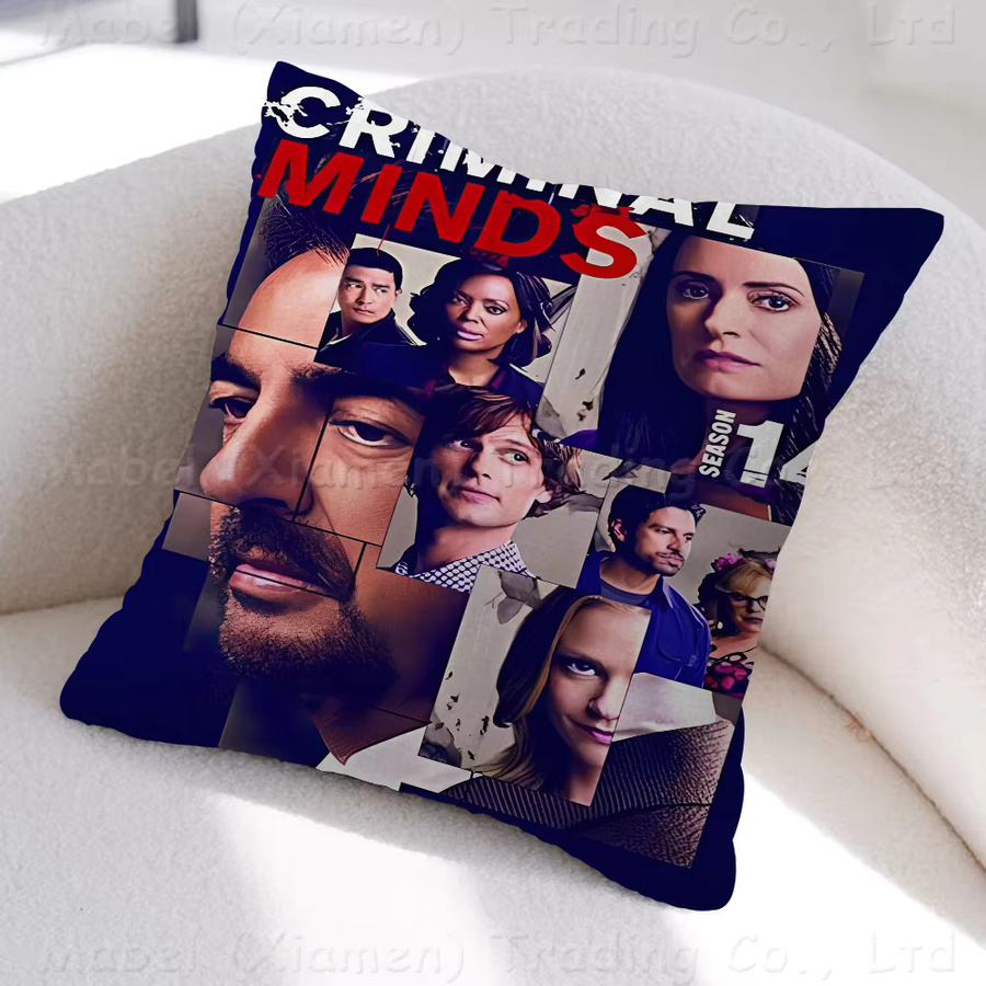 Beast Kingdom Criminal Minds Personalisiertes Kissen mit Bild und Text, Multicolour, B/B: 45 x 45 cm - Bild 3