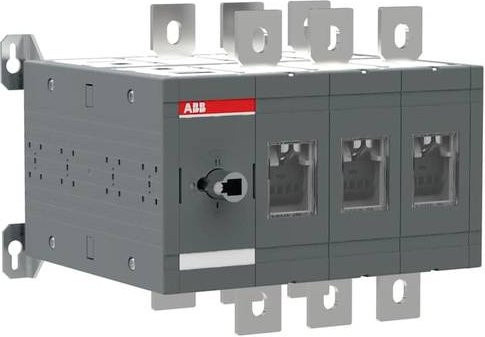 ABB Lastumschalter OT800E03C 800A 1000V in Schwarz und Grau - Bild 1