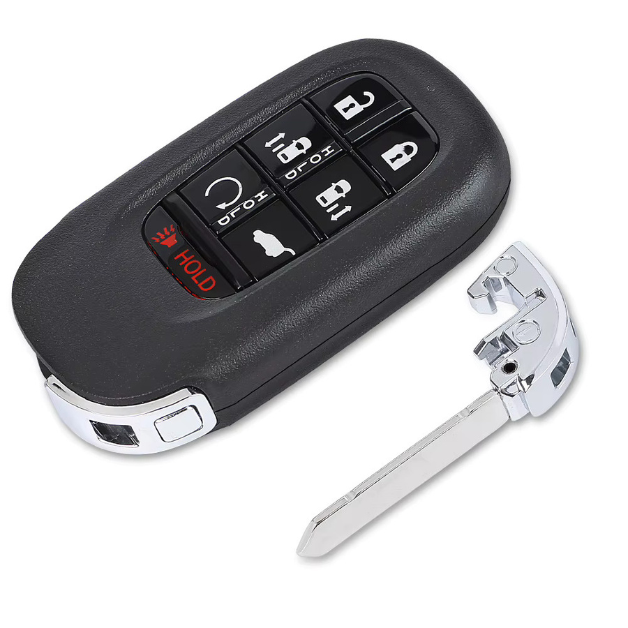 DIYKEY KR5TP-4 Smart Remote Auto Schlüsselanhänger für Honda Odyssey 2025 2026, 433 MHz, 7 Tasten, 4A Chip, Schwarz - Bild 3
