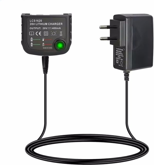 LCS1620 Lithium-Batterieladegerät für Black & Decker, 20 V Ladegerät für LBXR20, LB20, LBX20, LBX4020 und LB2X4020 Akkus - Bild 1