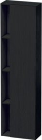 Duravit Hochschrank DuraStyle in Eiche Schwarz, B/T/H: 50 x 24 x 180 cm, Tür rechts - Bild 1