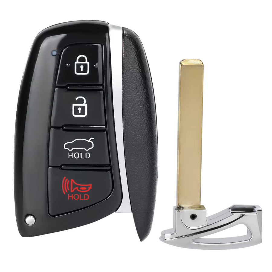 KEYECU Remote Key Fob für Hyundai Genesis 2015 2016, 433 MHz, ID47 Chip, Schwarz - Bild 2