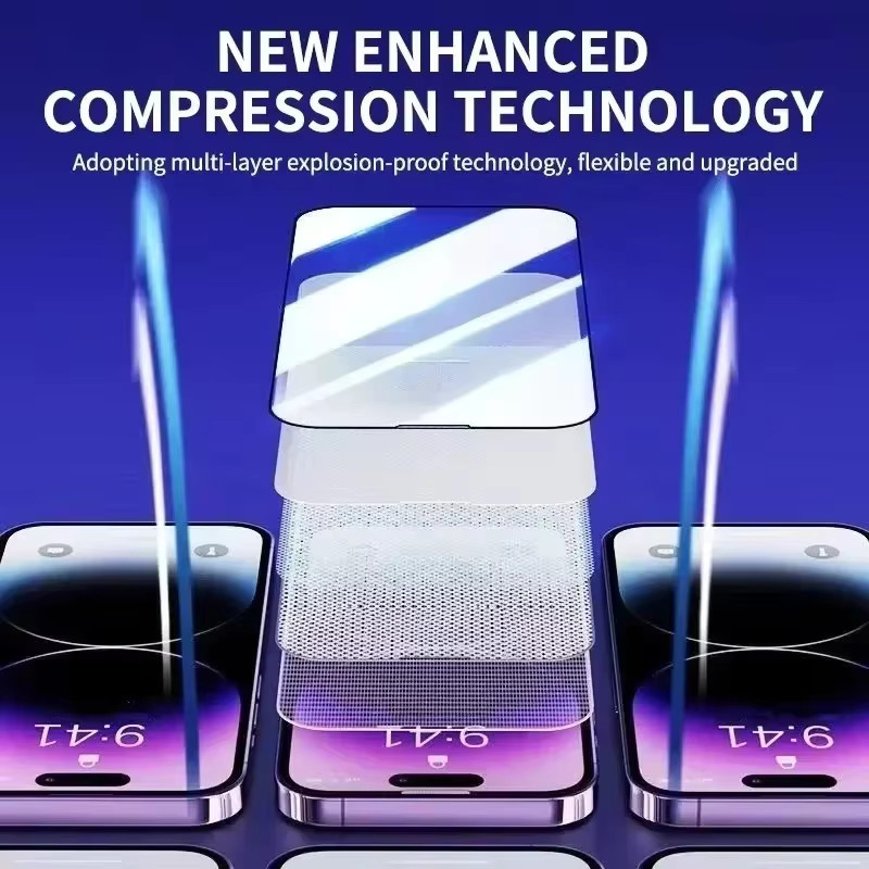 2 Stück HD-Displayschutzfolie aus Glas für Samsung Galaxy A-Serie (A15, A16, A25, A26, A27, A35, A36, A37, A54, A55, A56, A57, A05, A06, A07) in Transparent - Bild 3