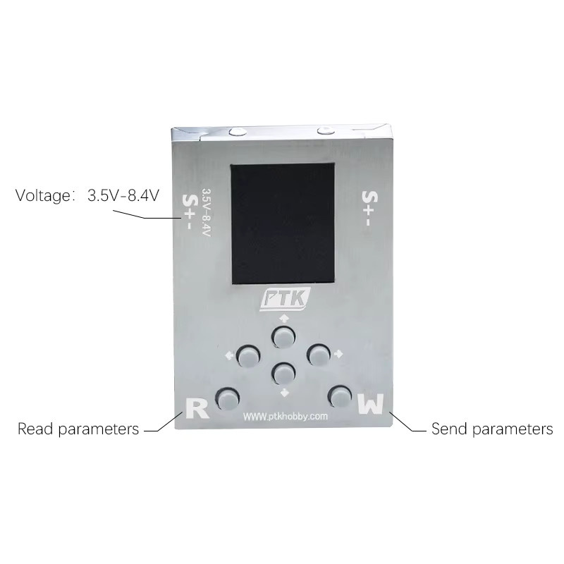 PTK Servo-Programmierbox, Einstellkarte, Programmierer, Plug-in ohne Installation, Servo Mobile Terminal, Programmiersoftware - Bild 2