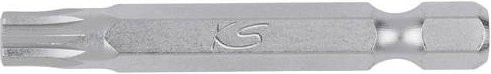 KS Tools Vielzahn-Bit XZN M10, Antrieb: 1/4 Zoll (6,3 mm), Länge: 50 mm, Farbe: Silber - Bild 1