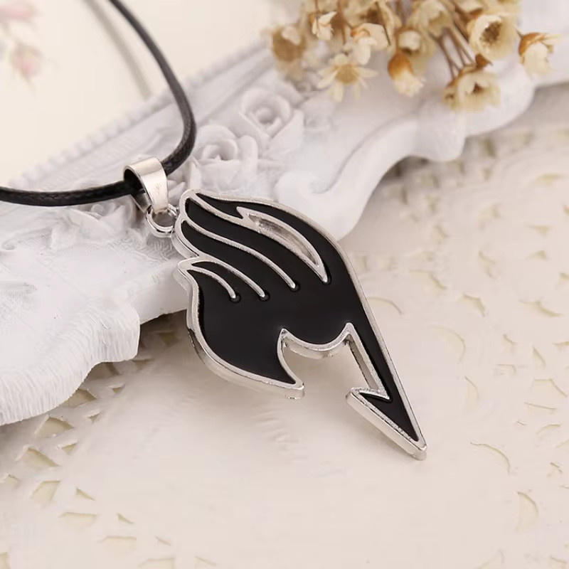 Halskette Anhänger Metalllegierung, Silber, Anime Fairy Tail - Bild 2