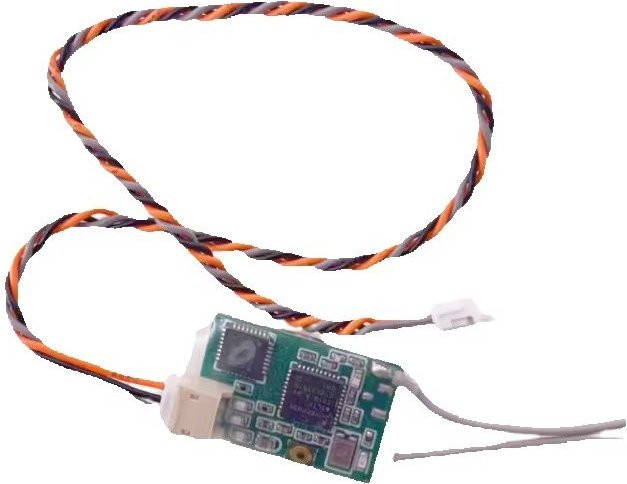 DSM DSM2 Mini RC Empfänger Satellite W Bind Taste kompatibel mit Spektrum DX6i DX7 DX8 DX18 JR Walkera - Bild 1