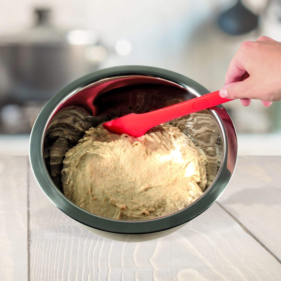 Dr. Oetker Teigschaber Flexxibel Love in Rot aus Silikon, Länge: 27 cm - Bild 2