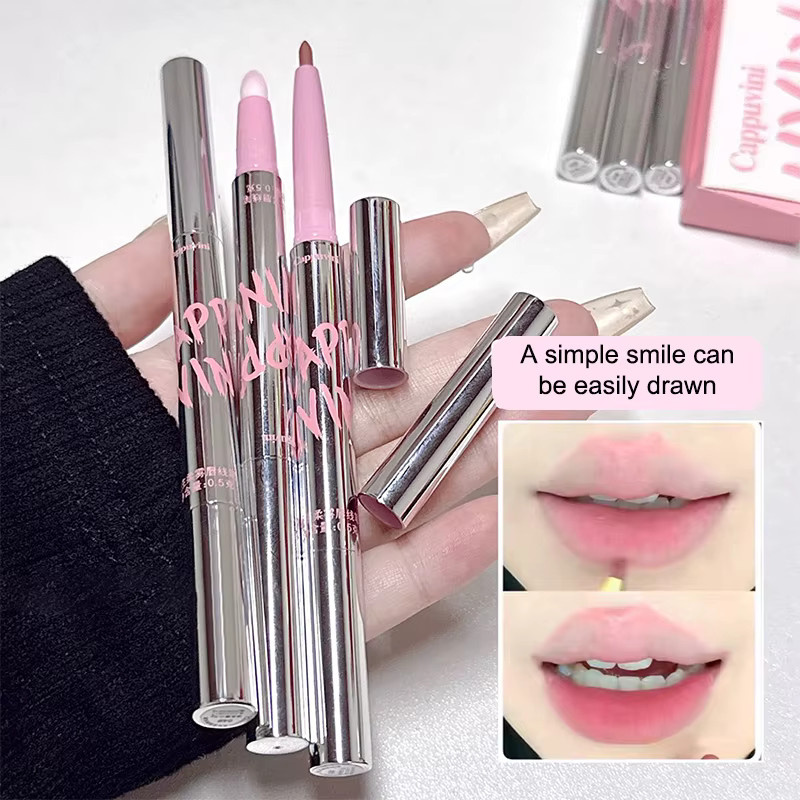Cappuvini Lipliner, Matt, mit Lippenpinsel - Bild 2