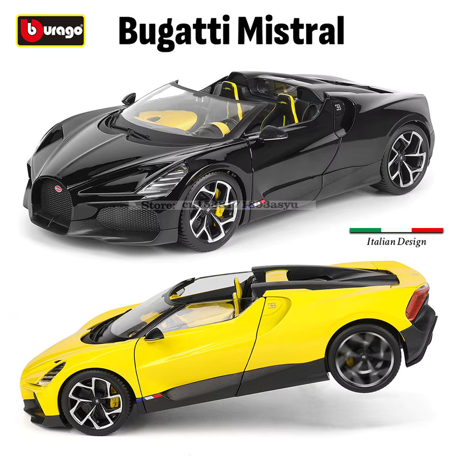 Bburago Bugatti Mistra Bolide Divo, Automodell, 1:18, ab 14 Jahren - Bild 2