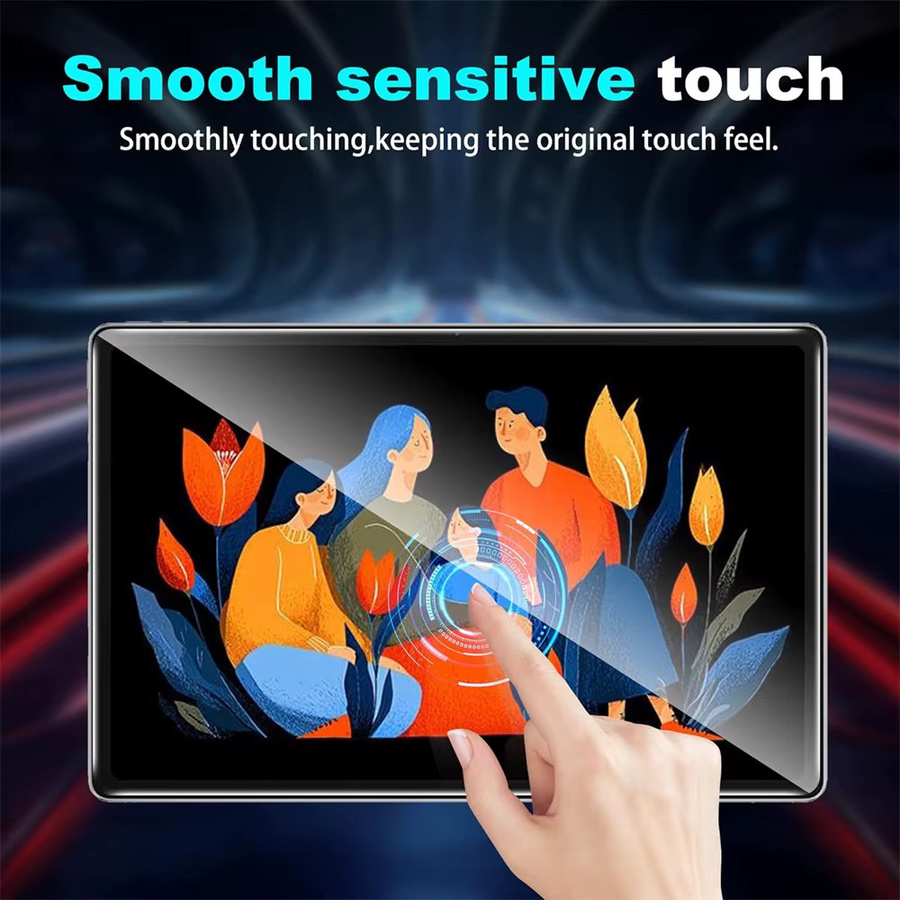 2er-Set gehärtete Glas Displayschutzfolie für Lenovo Xiaoxin Pad 12,1 Zoll 2025 TB365FC, transparent, Anti-Fingerprint und HD-Schutz - Bild 4