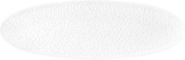Seltmann Weiden Servierplatte Nori Home, oval, Keramik, weiß, B: 44 cm, T: 14 cm - Bild 1