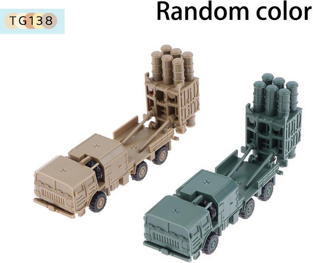 eelhoe China HQ-16 Luftverteidigungsraketenwerfer, 1/144, Wagen-Simulationsmodell, Kunststoff - Bild 1