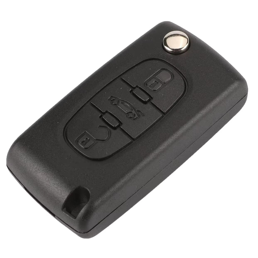 JIANG XIN Funkschlüssel für Citroen C4 C5 C6 C8 Xsara Picasso und Peugeot 107 207 307 308 mit 434 MHz Frequenz CE0536/0523 - Bild 3