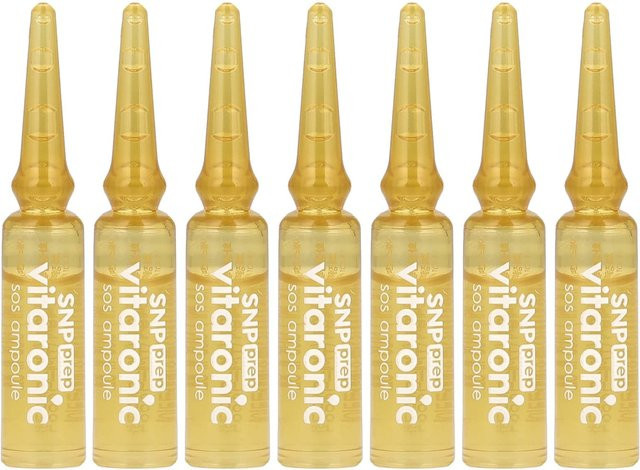 SNP Vitaronic SOS-Ampullen Serum, 7 x 1,5 ml, Vitamin C, Hyaluronsäure, Niacinamid - Bild 1