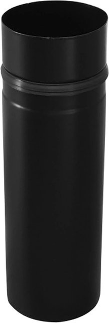 Firefix Pelletofenrohr Schwarz Durchmesser: 80 mm, Länge: 250 mm - Bild 1